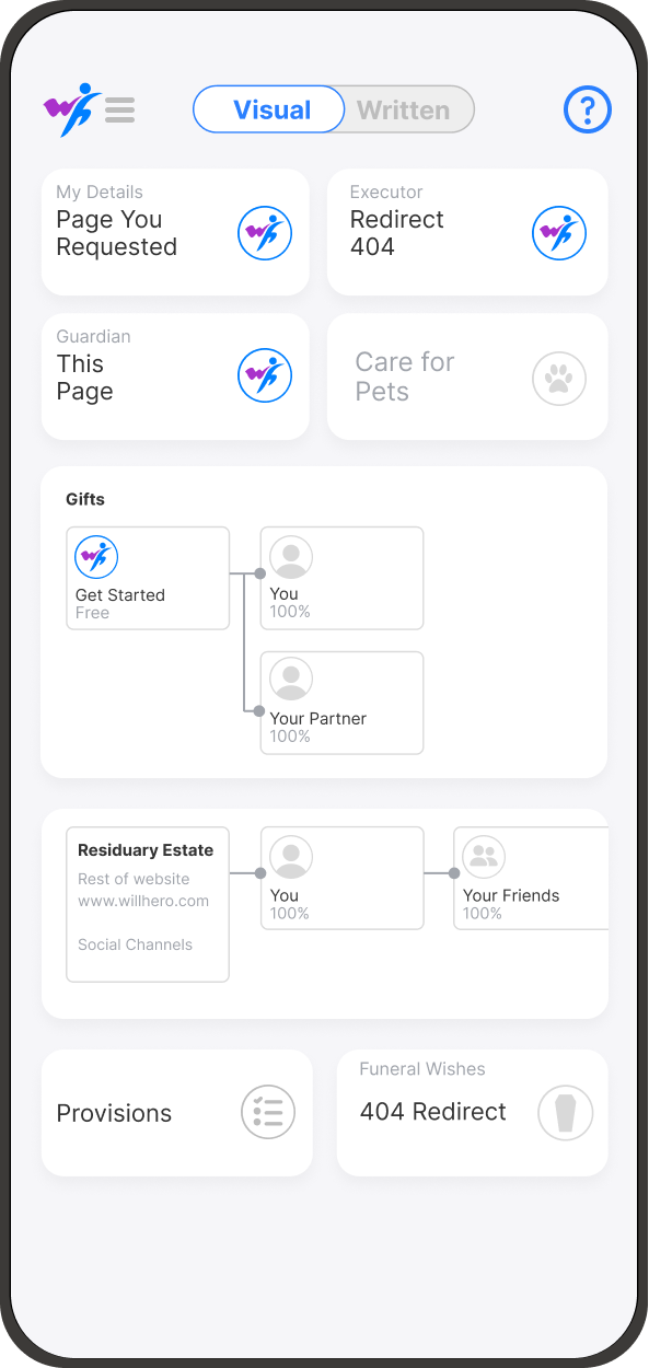 Service Unavailable - Will Hero Mobile Interface