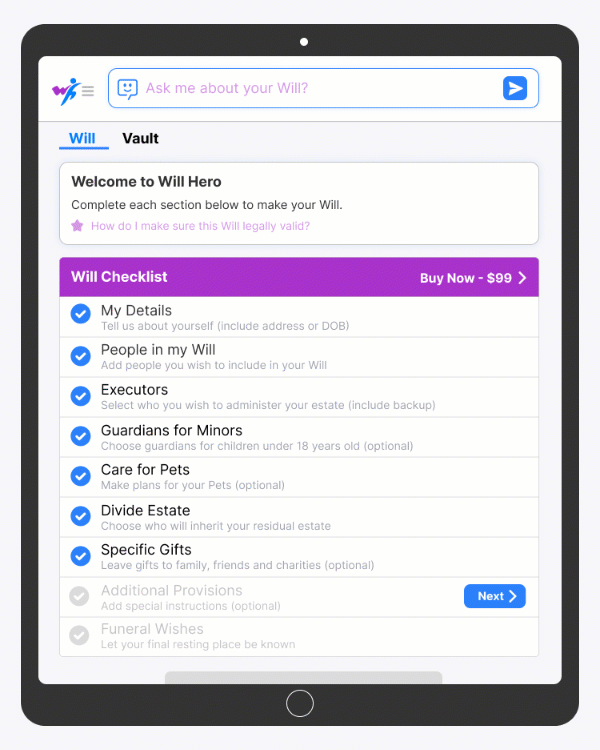 Digital Vault Messages