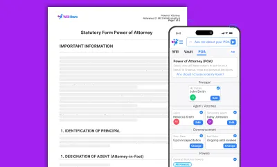 Power of Attorney documents for partners