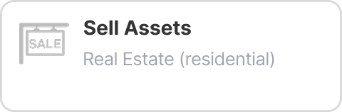 Instruction to sell a specific asset in an Australian Will with Will Hero.
